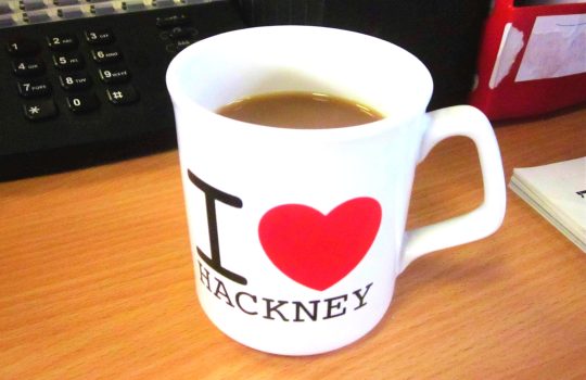 I love Hackney coffee morning