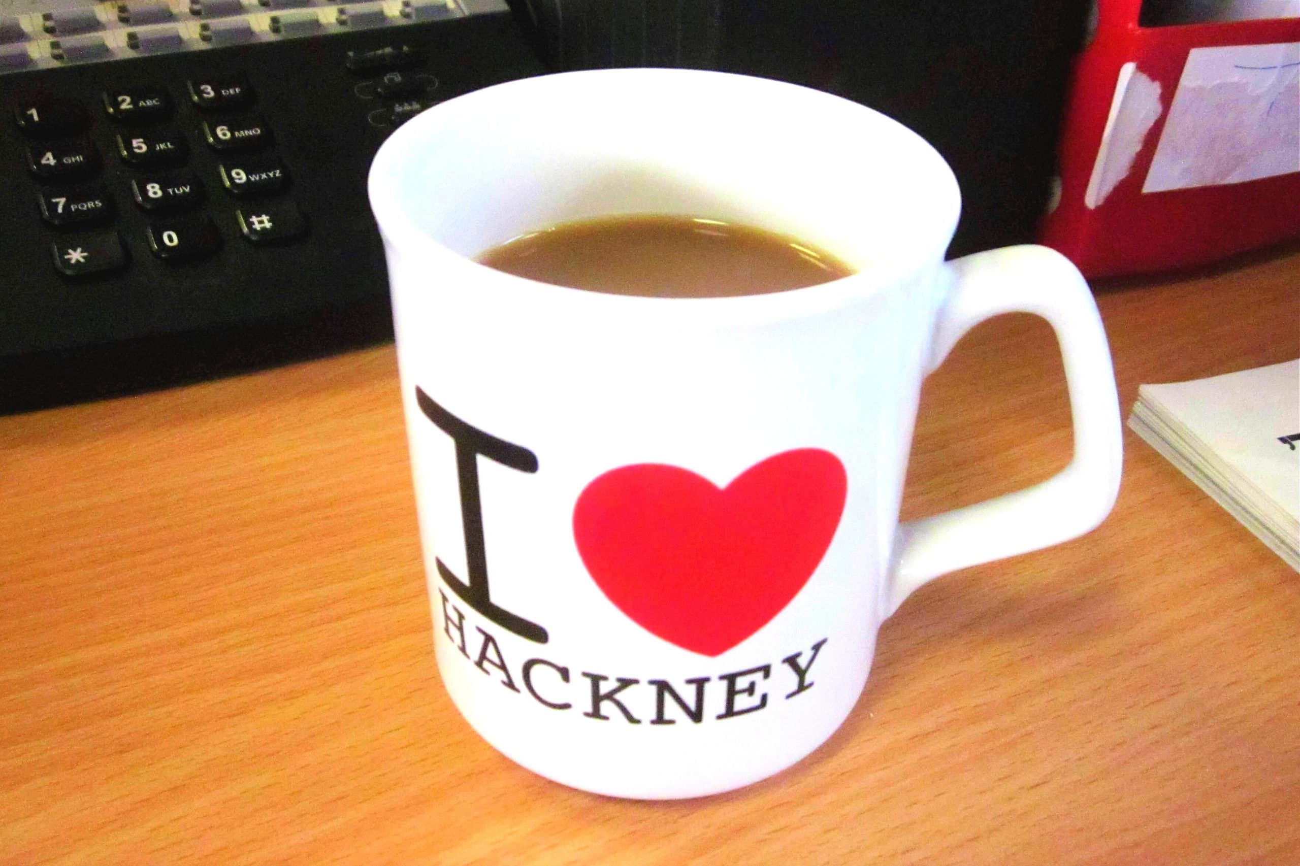 I love Hackney coffee morning